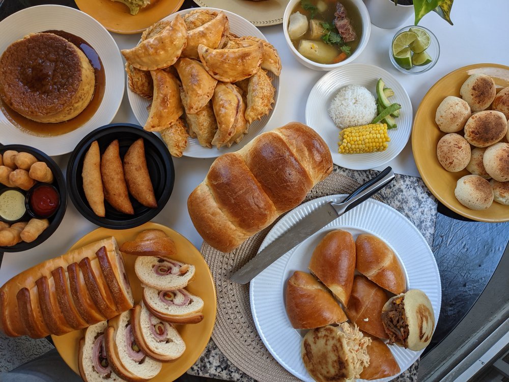 A spread of baked goods from KASU